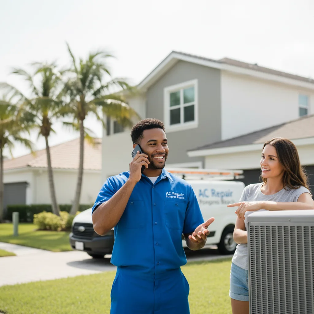 AC Repair Pompano Beach customer support in Wexford